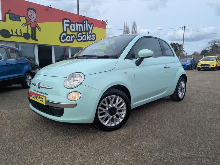 FIAT 500 1.2 LOUNGE STUNNING CONDITION LOW MILEAGE CAMBELT REPLACED SERVICE MOT