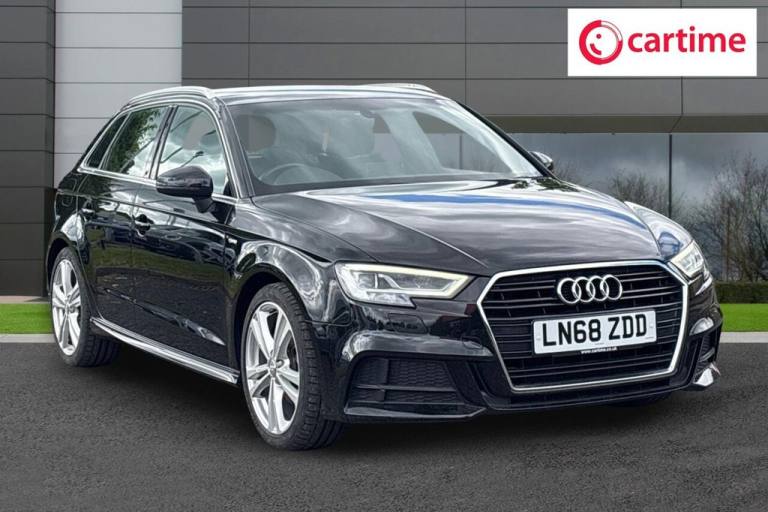 2018 68 AUDI A3 1.5 TFSI COD 35 S LINE SPORTBACK 5DR PETROL MANUAL EURO 6 (S/S)
