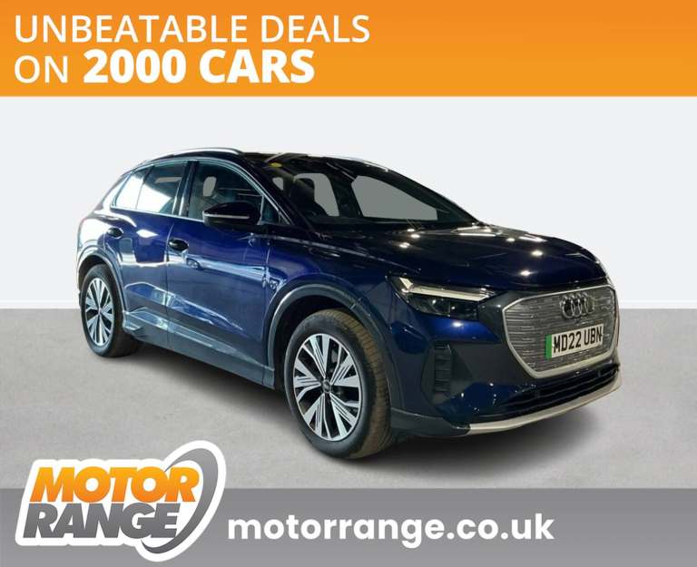 2022 Audi Q4 e-tron 150kW 40 82kWh Sport 5dr Auto Crossover/SUV ELECTRIC Automatic