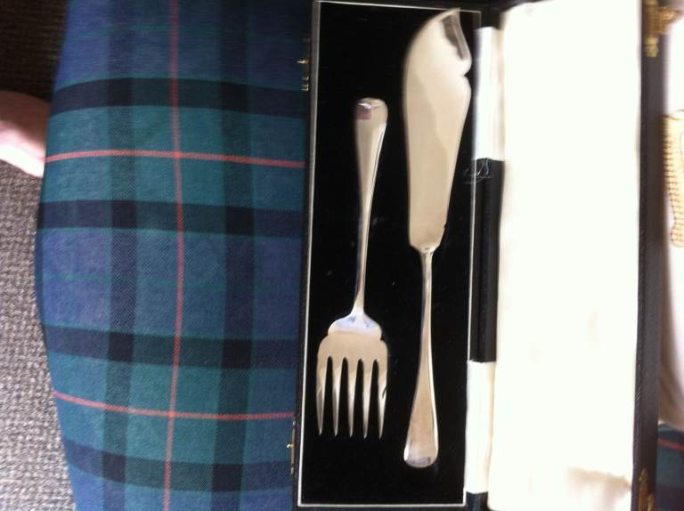 VINTAGE FISH SERVERS