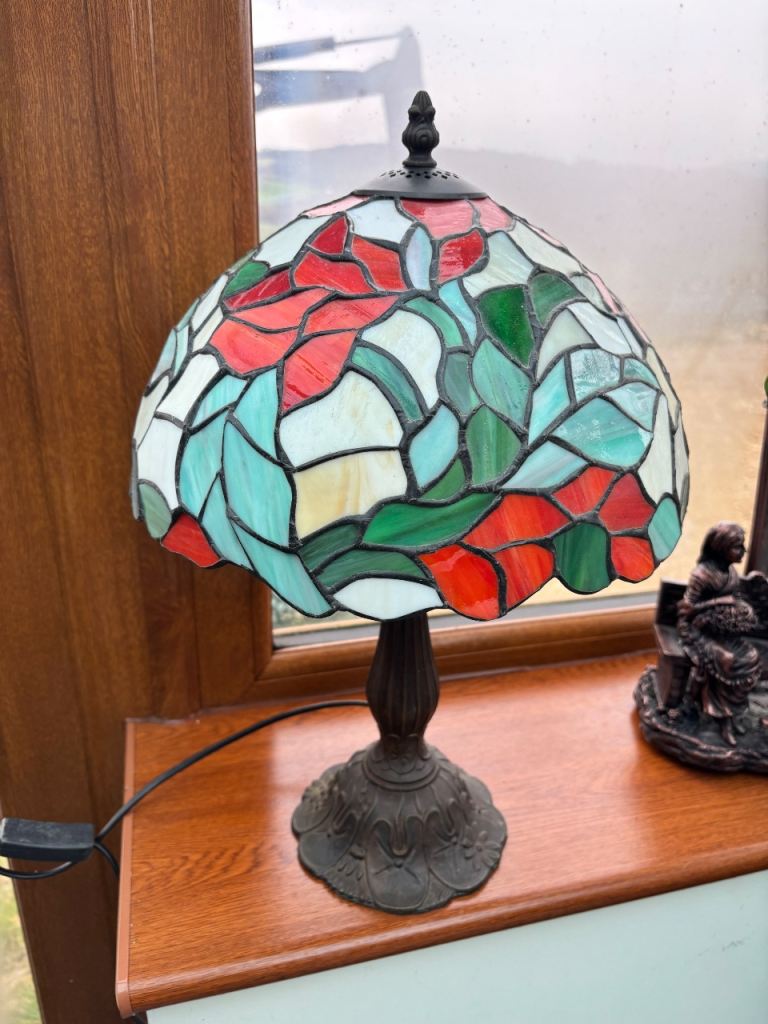 Large Tiffany style lamp