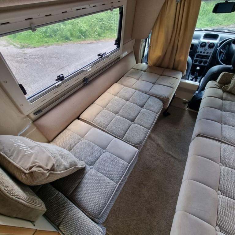 2012 Romahome R20 Jubilee 2 Berth 4 Belt End Kitchen Lounge Conversion Campervan