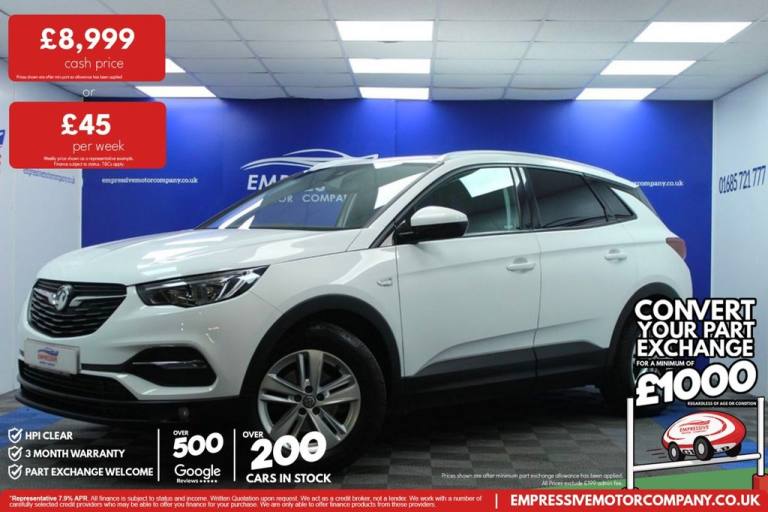 2018 18 VAUXHALL GRANDLAND X 1.5 TURBO D BLUEINJECTION SE SUV 5DR DIESEL MANUAL 
