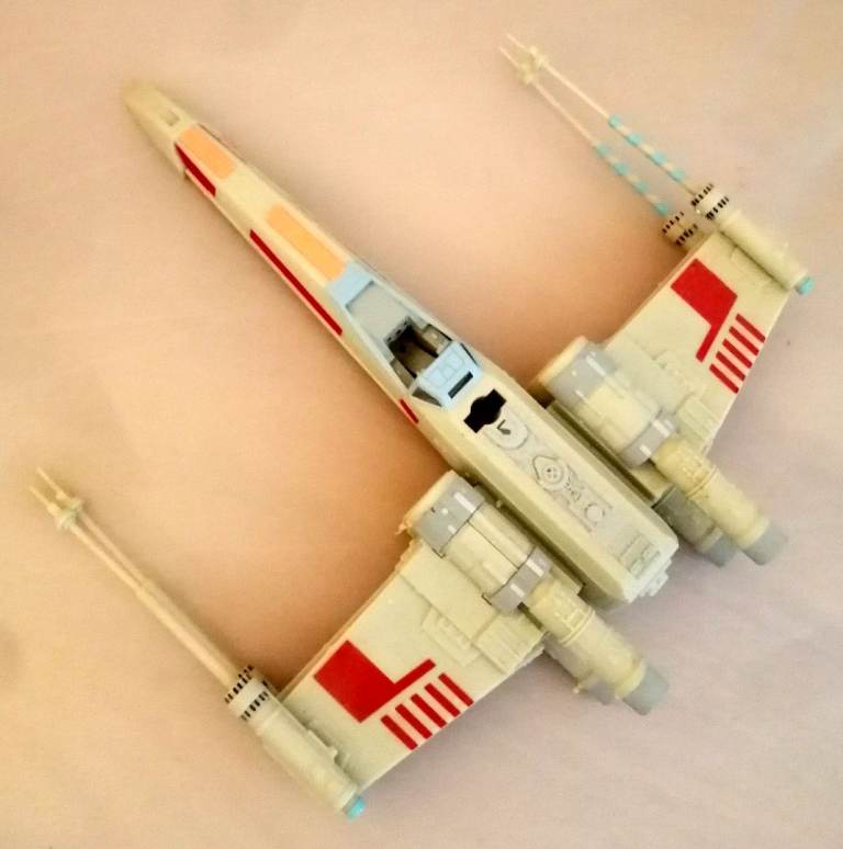 Revell Star Wars X-Wing & Starfighter Built Model Kits - No Box or Instructions
