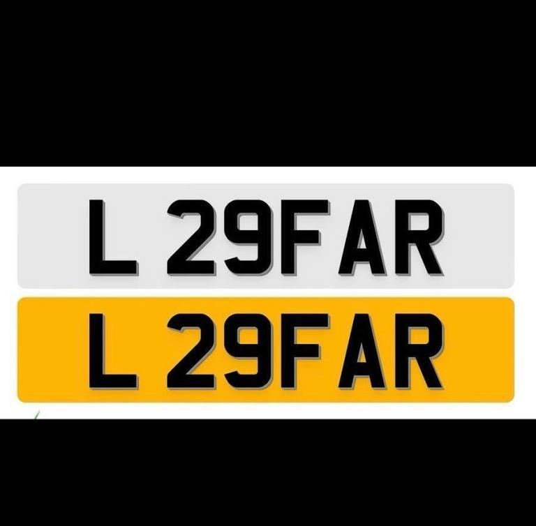 ZAFAR Cherished Registration Number Plate