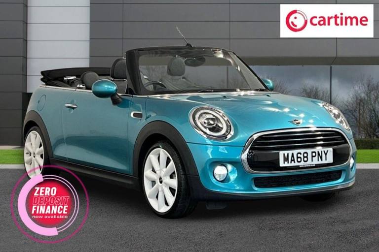 2018 68 MINI CONVERTIBLE 1.5 COOPER CONVERTIBLE 2DR PETROL MANUAL EURO 6 (S/S) (