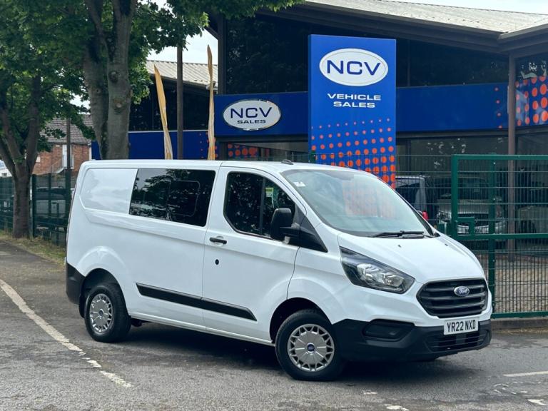 2022 Ford Transit Custom 300 LEADER DCIV ECOBLUE CREW VAN 6 SEATER Crew Van Diesel Manual