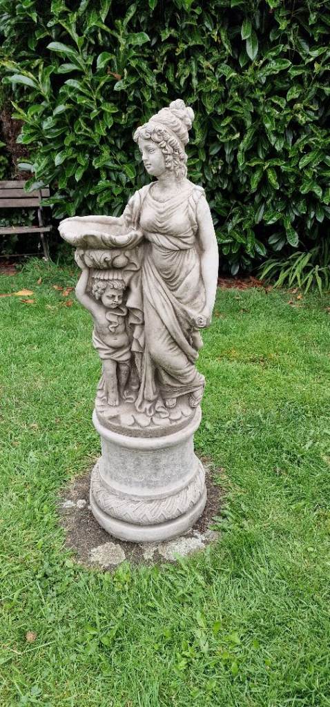 Mother & Child stone statue,garden ornament