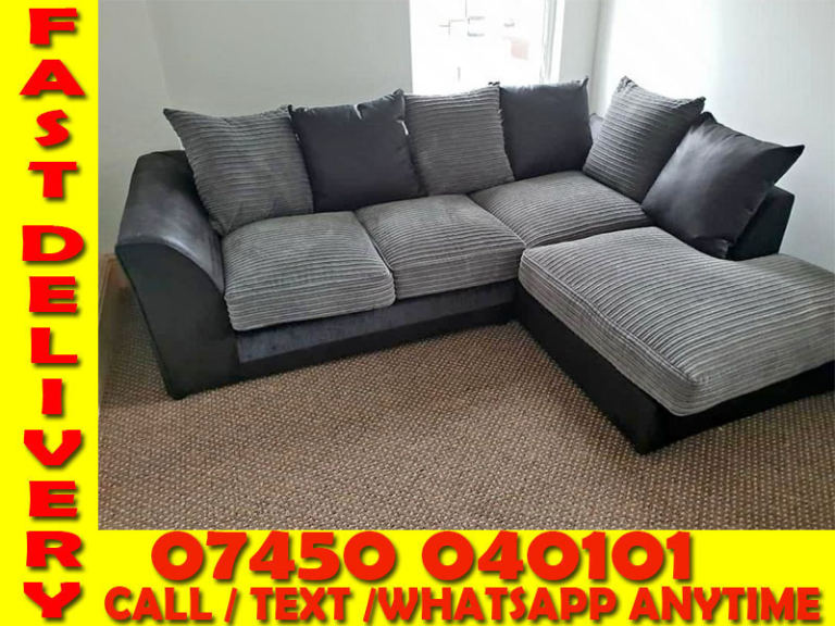 - PAY ON DELIVEY - sofas collection of L shape sofa 3 seater and 2 seater (UYGD
