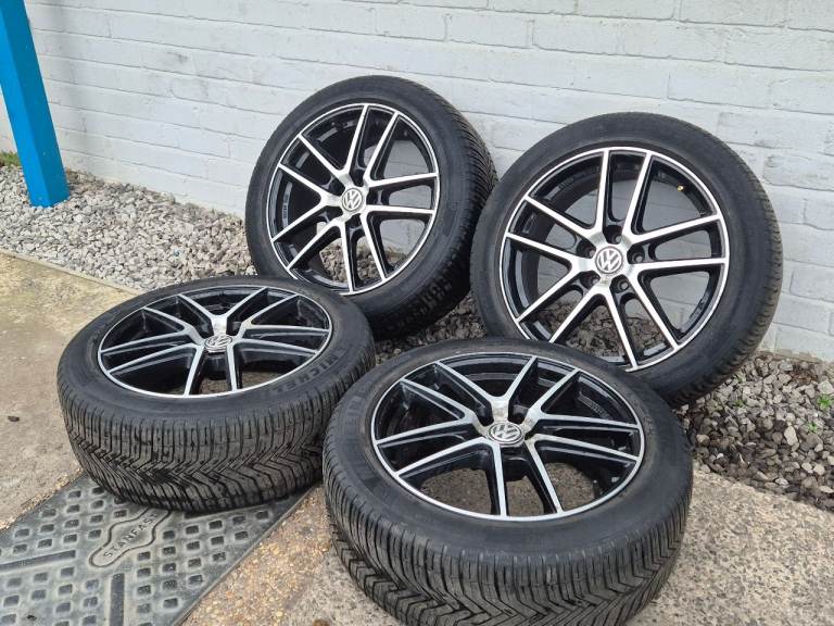 🌟Vw / Mercedes Vito 18 inch alloy wheels 5x112 with MATCHING TYRES 4M++ GOLF CADDY AUDI VITO 