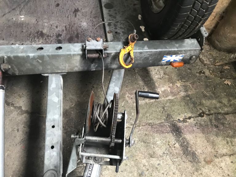 Brian James car transporter trailer