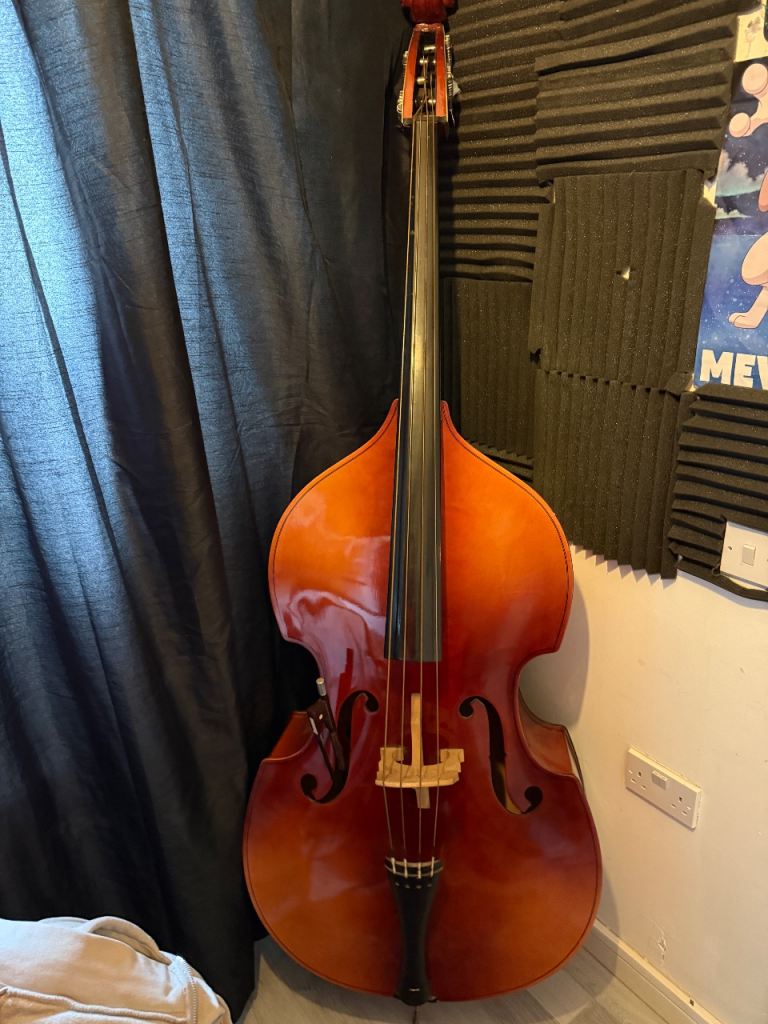 Artia Boosey & Hawkes Double bass made in CzechoSlovakia 