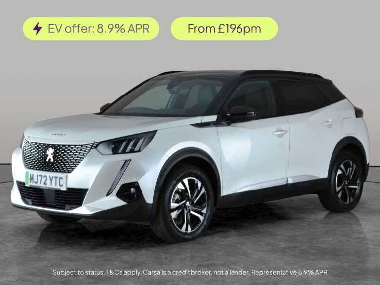 2022 Peugeot 2008 100kW GT 50kWh 5dr Auto HATCHBACK ELECTRIC Automatic