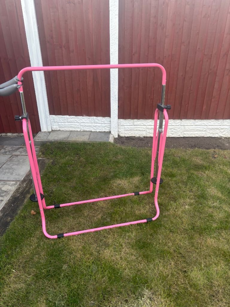 Pink Kids Gymnastics Horizontal Bar – Good Condition