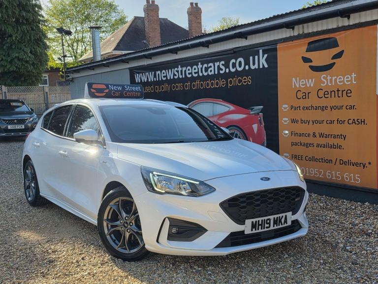 2019 Ford Focus 1.0T EcoBoost ST-Line Euro 6 (s/s) 5dr HATCHBACK Petrol Manual