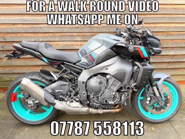 2023 / 73 Yamaha MT10 £9500 Grey 5978 miles.