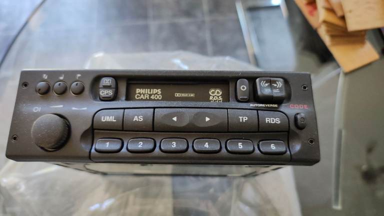 Philips radio cassette- never used. 