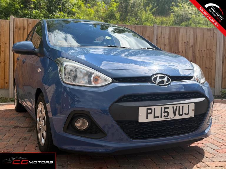 HYUNDAI I10 1.0 SE Blue Manual Petrol 2015