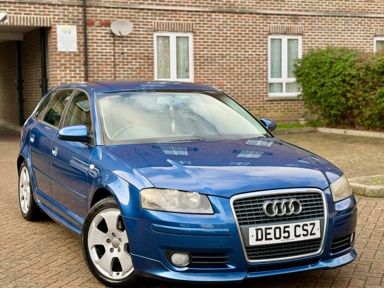 2005 AUDI A3 1.6 FSI SPORT 6 SPEED MANUAL ULEZ FREE 4 OWNERS FULL SERVICE HISTORY 2 KEYS