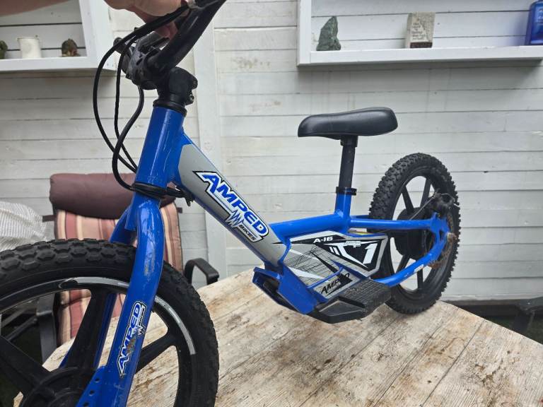 Amped childrens electric bike