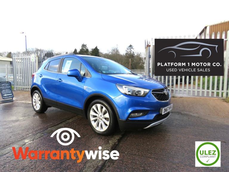 2017 Vauxhall Mokka X 1.4T ecoTEC Elite 5dr HATCHBACK Petrol Manual