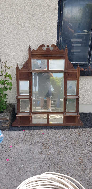 Large antique mirror 