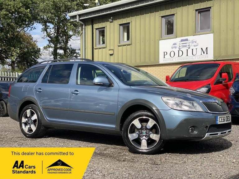 2011 Skoda Octavia 2.0 TDI CR Scout 4x4 5dr DSG ESTATE DIESEL Automatic