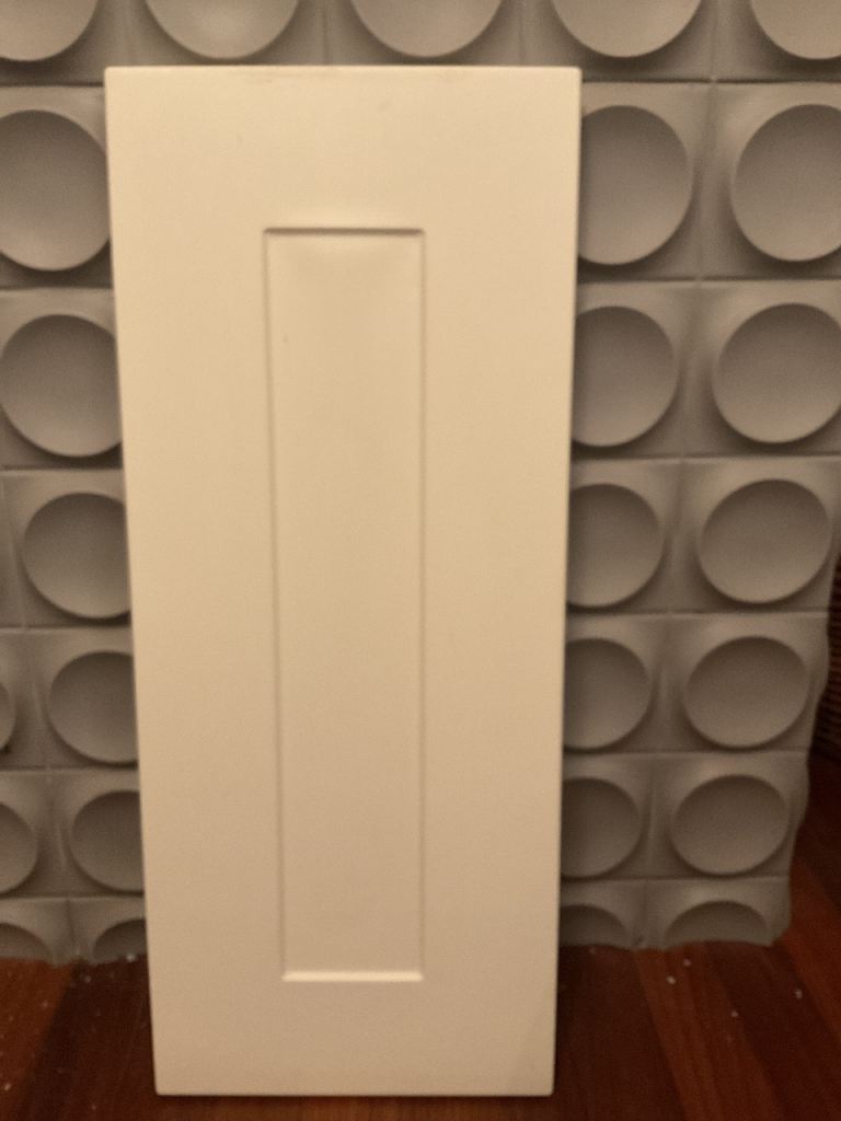 B&Q IT Shaker Kitchen Door - Ivory / Cream 30cm