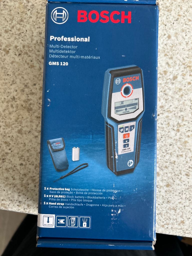 Bosch GMS 120 Multi-Detector – Brand New in Box