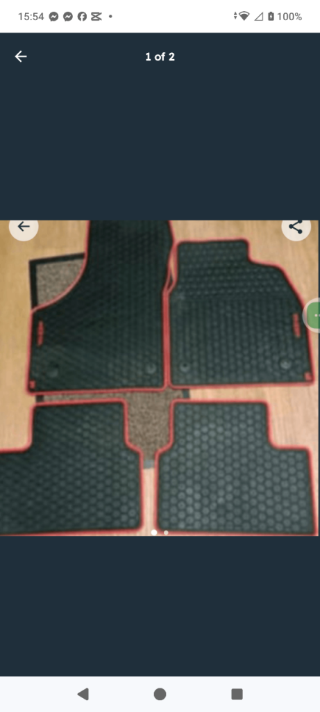Vauxhall meriva mk 2 car mats bargain 