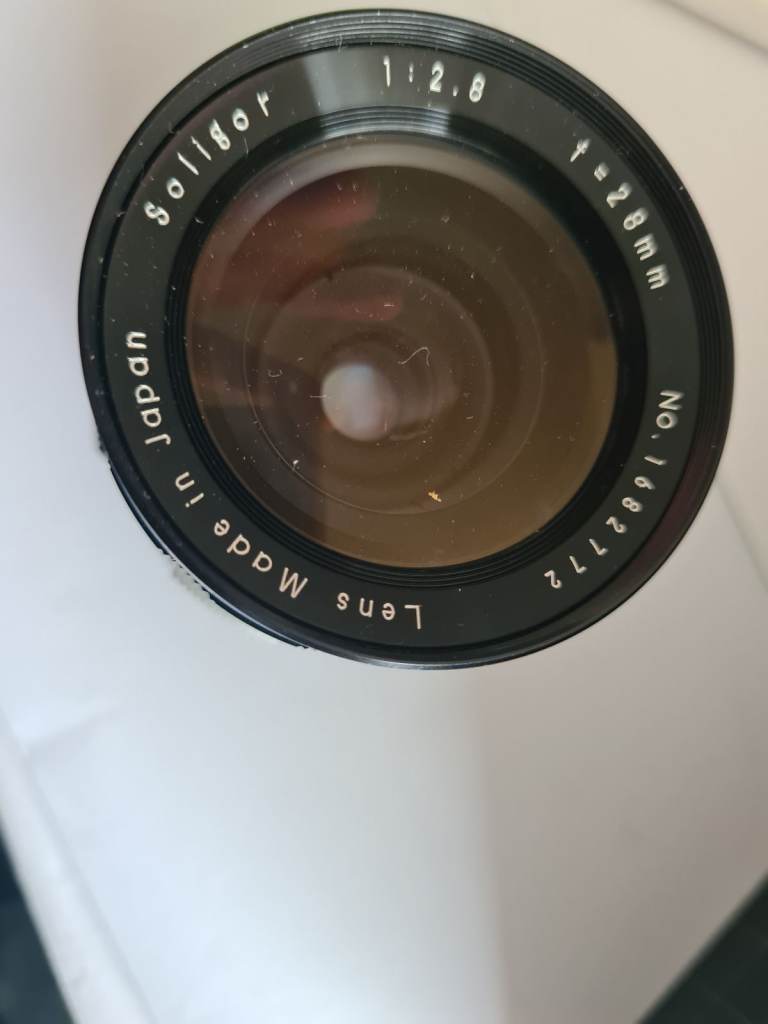 Soligor 28mm f2.8  manual Wide Angle Preset lens No 1682772