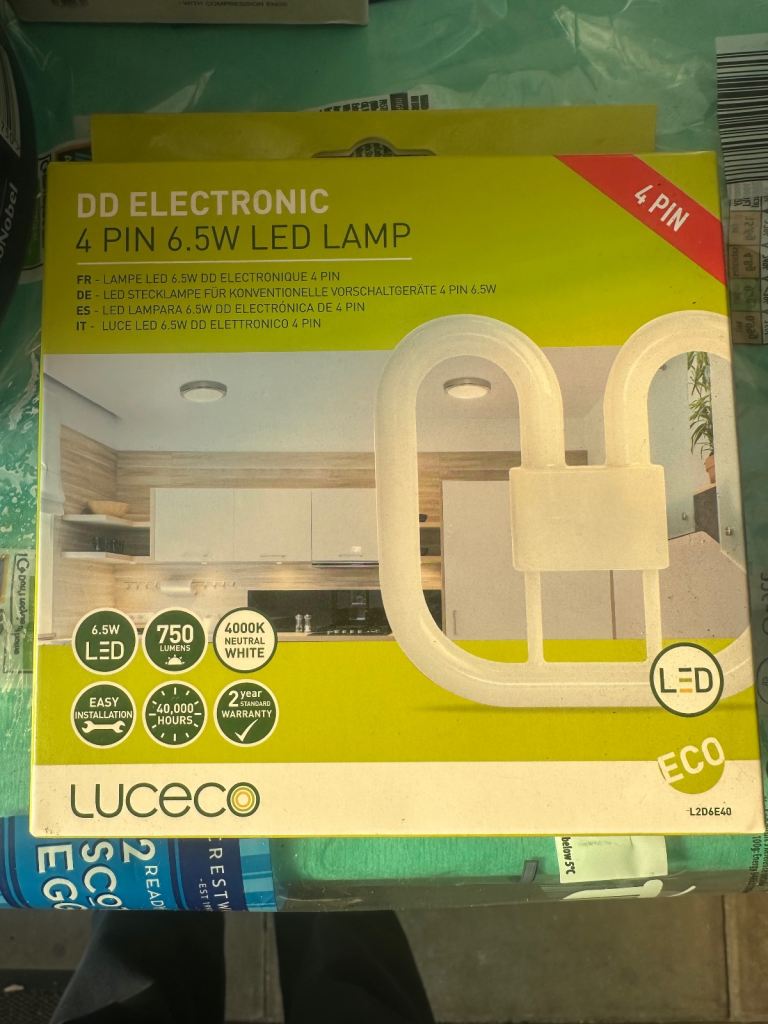 Luceco DD Electronic 4 Pin 6.5W LED Lamp