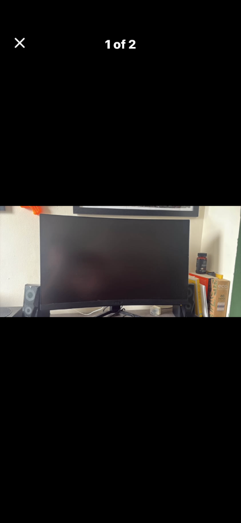 Msi curved monitor 27" 250hz
