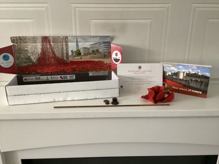 Paul Cummins Original Tower of London Ceramic Poppy 2014