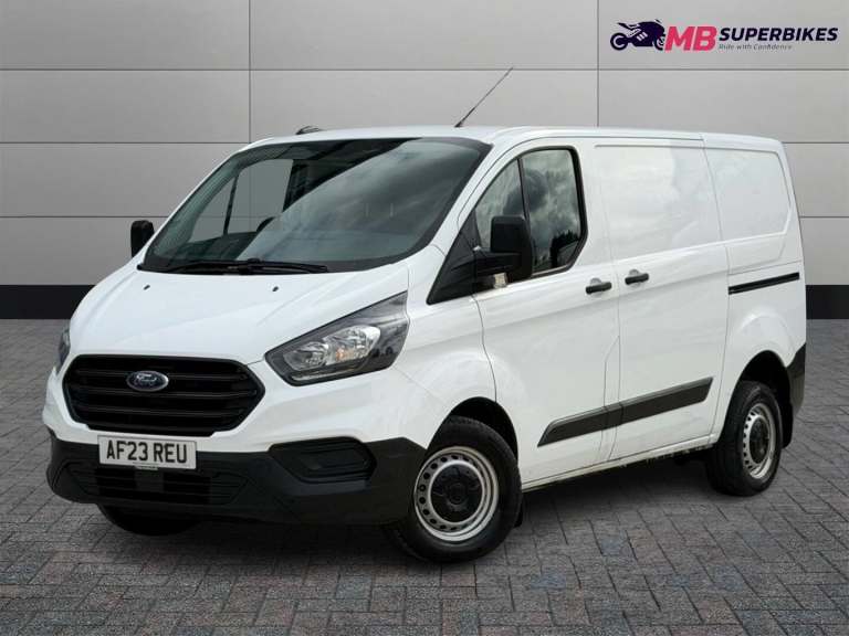 FORD TRANSIT CUSTOM 2.0 ECOBLUE LEADER 2023 (23) SWB PANEL VAN + 75,000 MILES