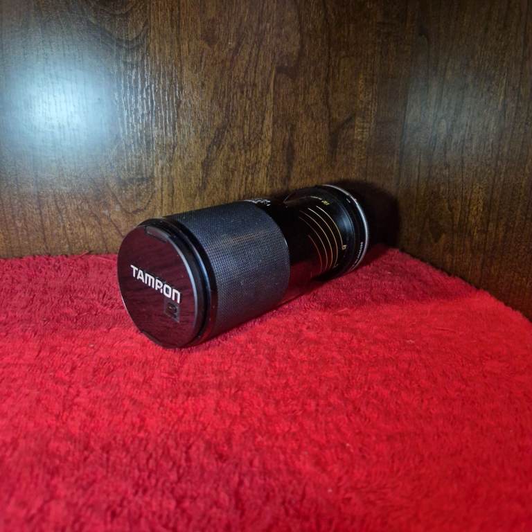 Tamron 80–210mm f/3.8 CF Tele-Macro BBAR MC (Adaptall-2 for Minolta) – Vintage Japan Lens
