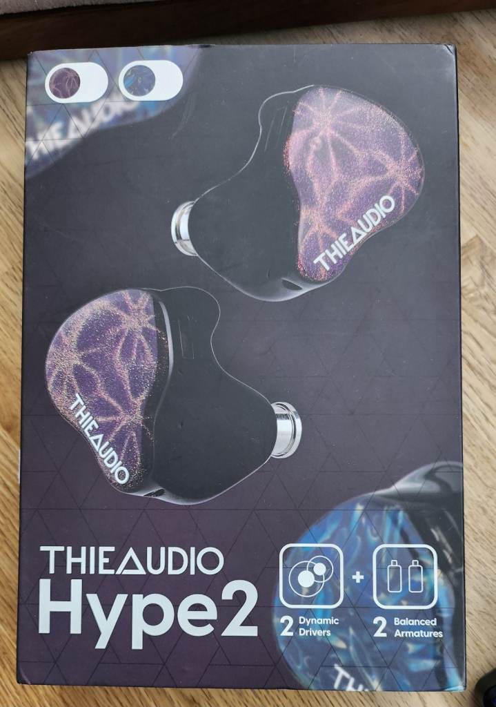 Linsoul THIEAUDIO HYPE 2 2DD + 2BA In Ear Monitor Earphones