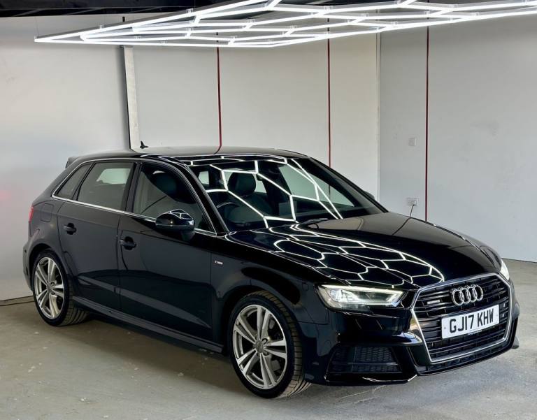 2017 Audi A3 2.0 TFSI S line Sportback 5dr Petrol S Tronic quattro Euro 6 (s/s) (190 ps) Hatchbac...