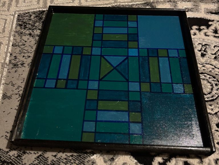 Ludo and chess board medium size handmade 