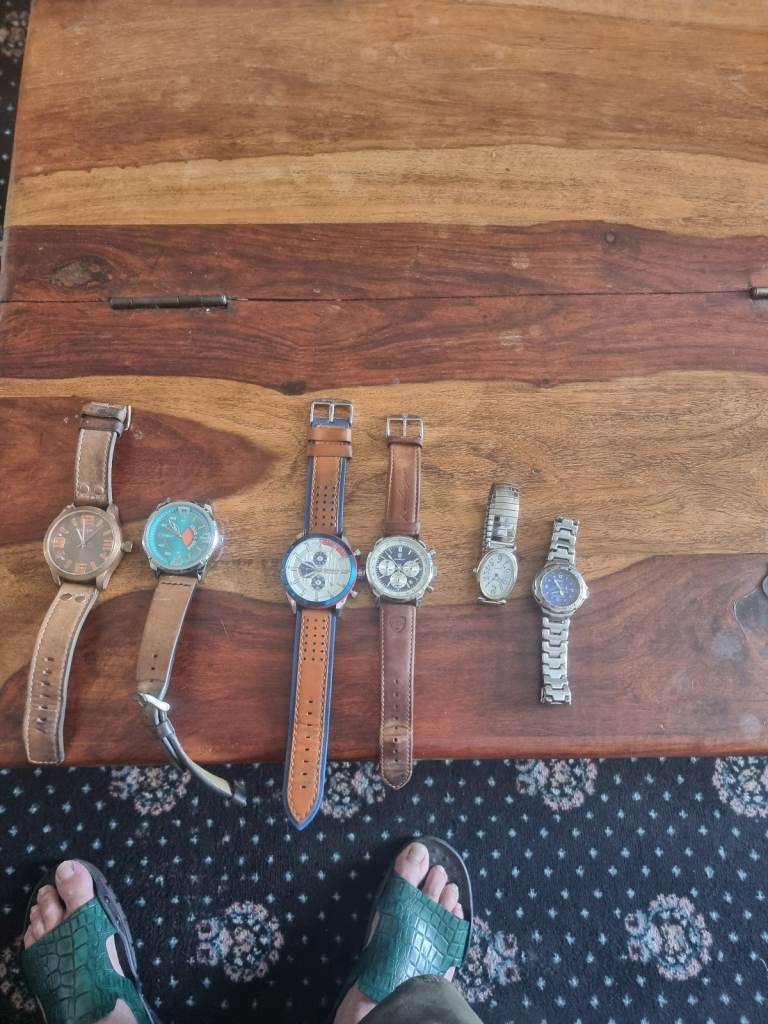 Watches need batteries 