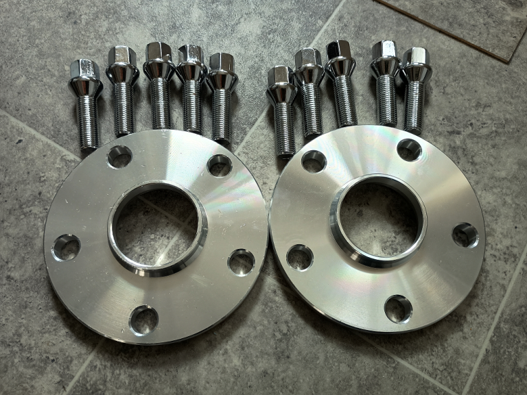 12mm AUDI WHEEL SPACERS 5x112 FOR ALLOYS WHEELS A3 A4 A6 TT
