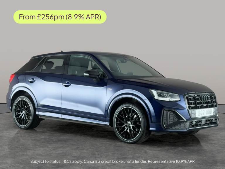 2021 Audi Q2 1.0 TFSI 30 Black Edition SUV 5dr Petrol Manual Euro 6 (s/s) (110 ps) - BLU Suv Petr...
