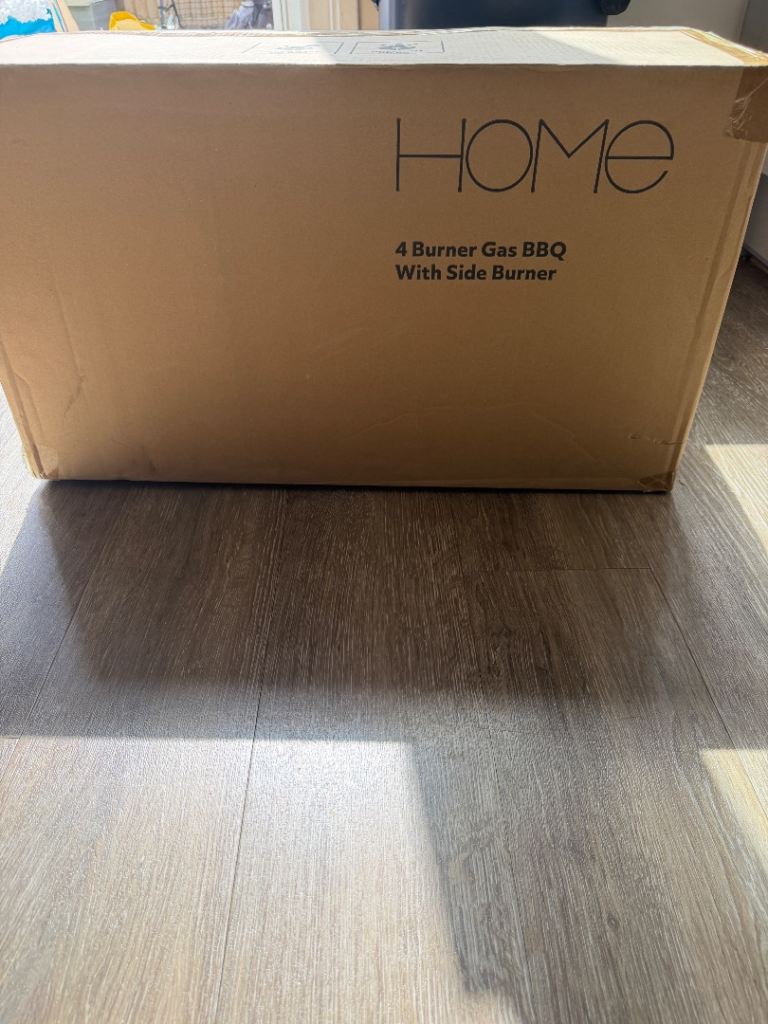 Argos Home 4 Burner With Side Burner Gas BBQ