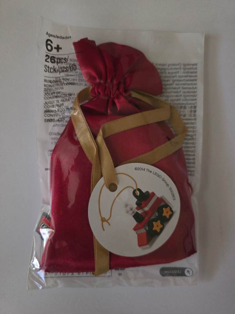 Lego 5002813 Seasonal Christmas Train Tree Ornament Rare/HTF BNISP