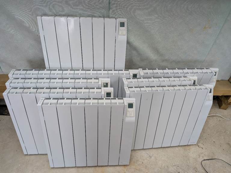 Selection of Heatstore Electric Radiators with Digital Controls – Good Condition