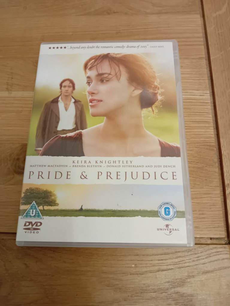 Dvd Pride and prejudice 