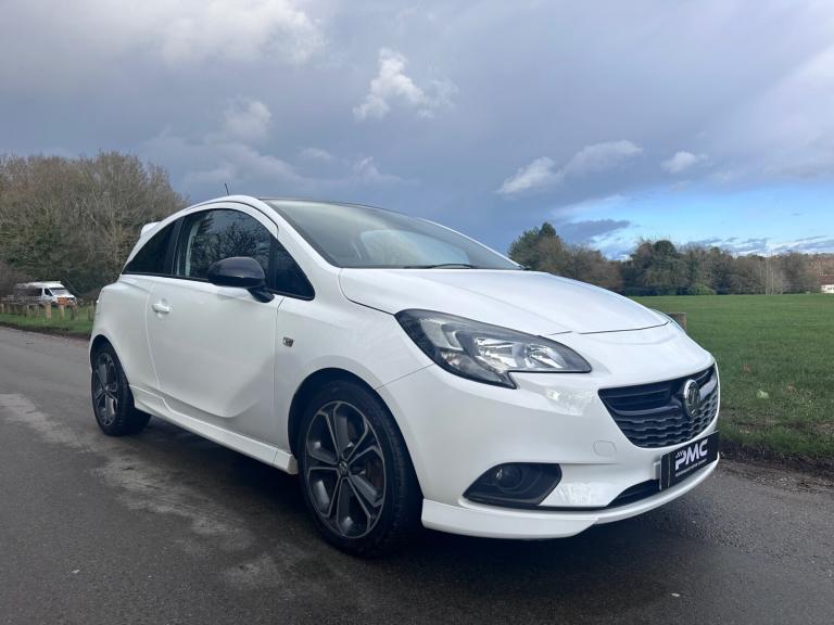 2017 Vauxhall Corsa 1.4T [150] White Edition 3dr HATCHBACK Petrol Manual