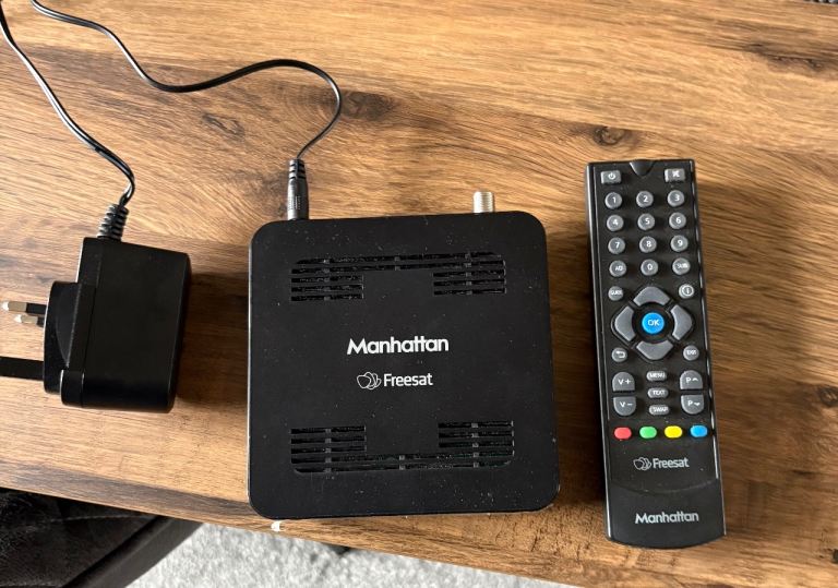 Manhattan freesat box also works with aerial 
