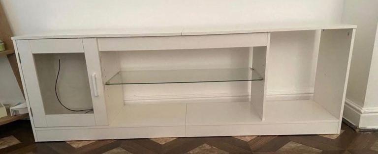 TV table white for sale 