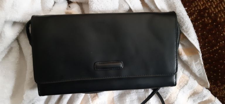 Small purse / clutch bag / hand bag with strap
